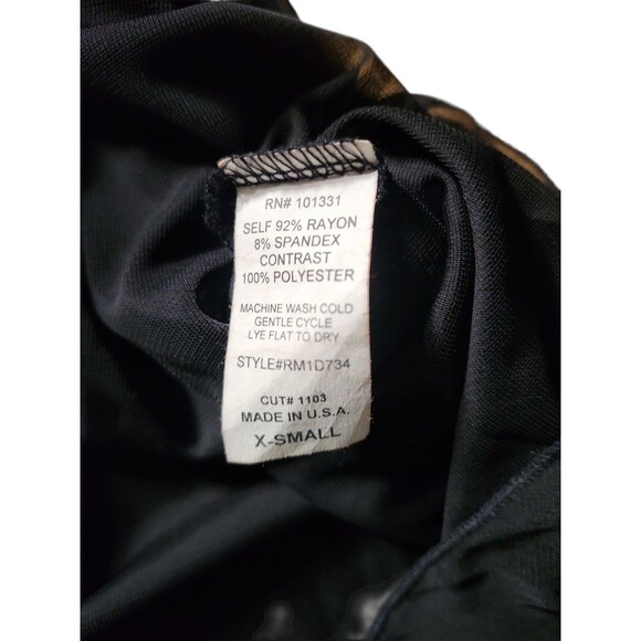 Vintage Heart Moon Star 90s Babydoll Halter Dress Juniors XS Black Fairy Grunge - Picture 10 of 10